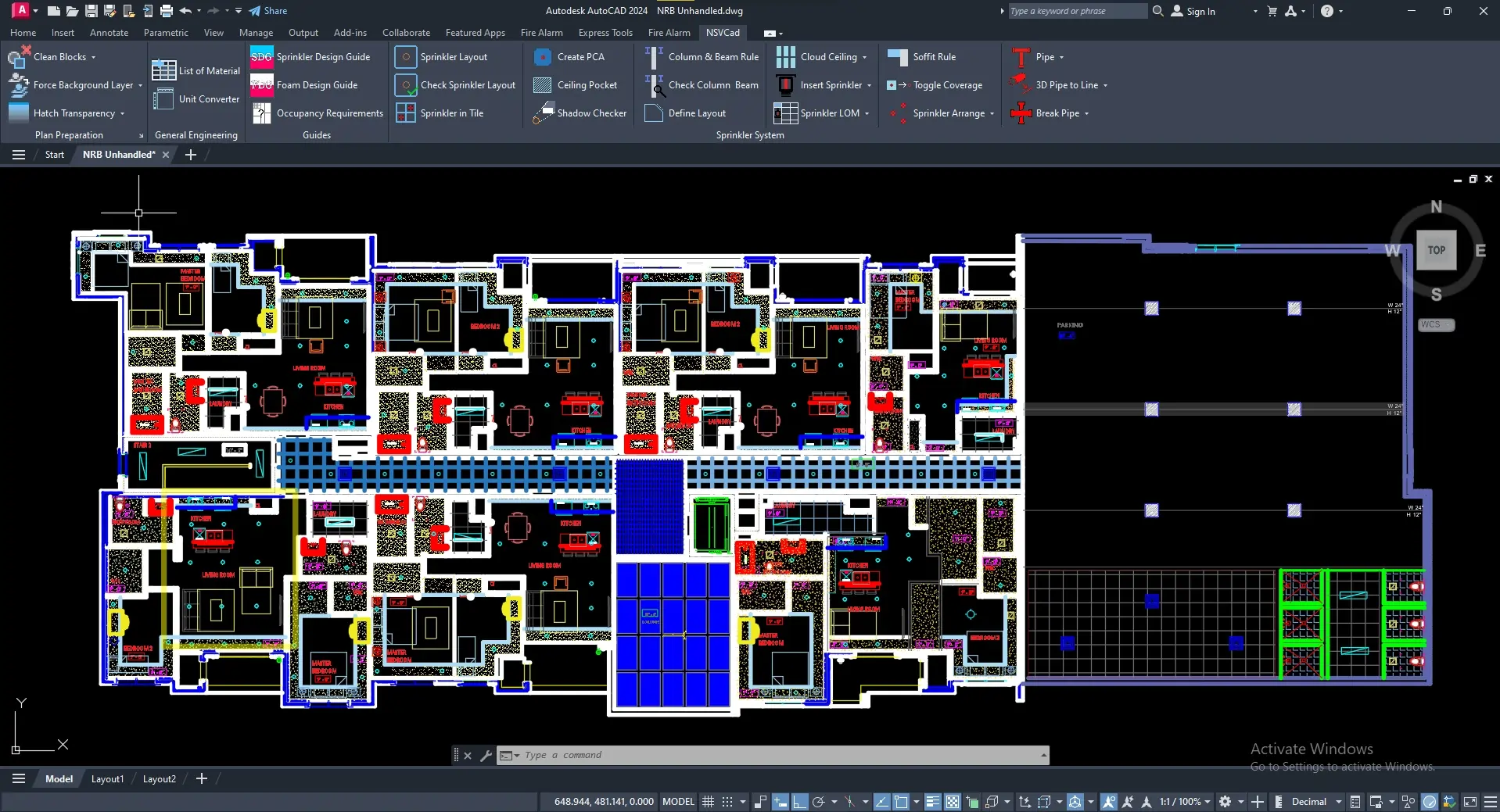Manual Fire Sprinkler Design